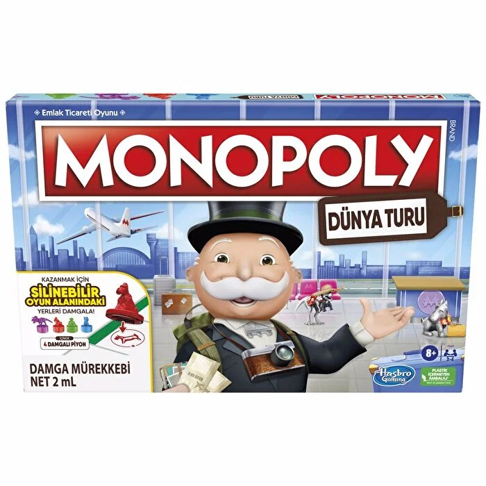 HASBRO MONOPOLY DÜNYA TURU 6 (F4007)