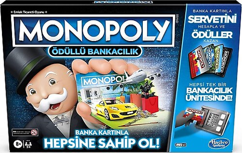 Hasbro Monopoly Ödüllü Bankacılık 6 (E8978) - 1