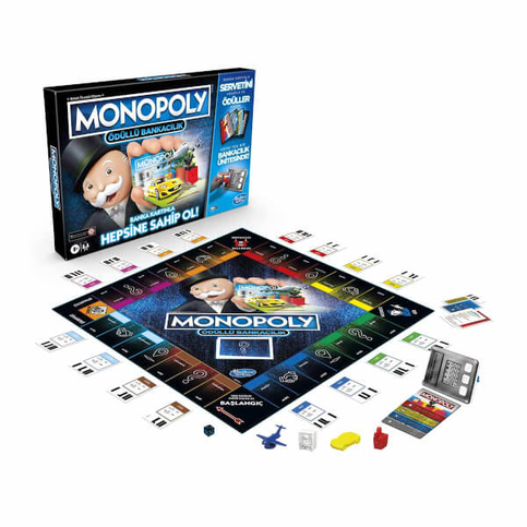 Hasbro Monopoly Ödüllü Bankacılık 6 (E8978) - 2