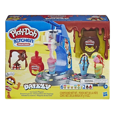 Hasbro Play-Doh Oyun Hamuru Renkli Dondurma (6688) - 1