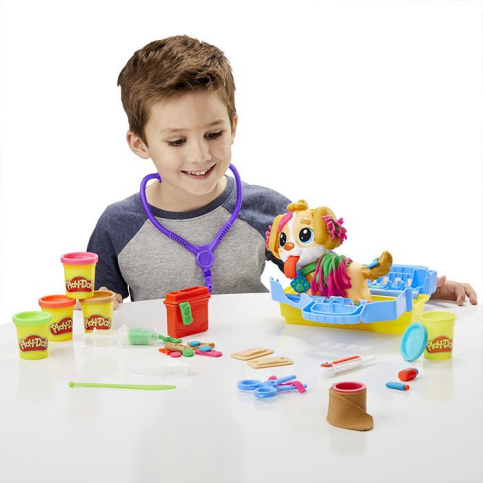 Hasbro Play-Doh Oyun Hamuru Veteriner Seti 3 (F-3639) - 1