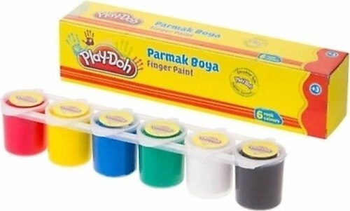 HASBRO PLAY-DOH PARMAK BOYASI 6 RENKx30ml (PR018)