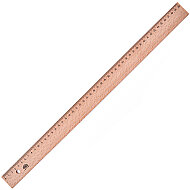 HATAS 0048 TAKVİYESİZ TAHTA CETVEL 50cm - HATAS