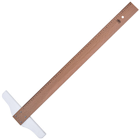 HATAS 01000 TAHTA T CETVELİ TEKNİKER 65cm - 1