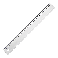 HATAS 0115 EKONOMİK PLASTİK ÖĞRENCİ CETVELİ 30cm - HATAS