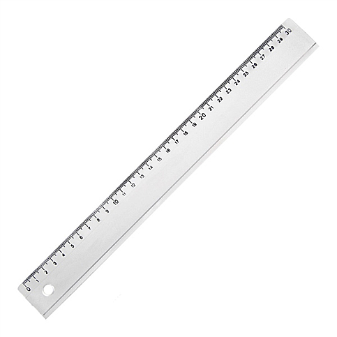 HATAS 0115 EKONOMİK PLASTİK ÖĞRENCİ CETVELİ 30cm - 1