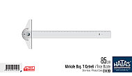 HATAS 01190 MİNKALE BAŞLIKLI MİKA T CETVELİ 85cm - HATAS