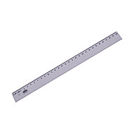 HATAS 0131 EKONOMİK CETVEL 30cm ŞEFFAF - HATAS