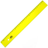 HATAS 0149 GENİŞ PLASTİK CETVEL 30cm OPAK - HATAS (1)