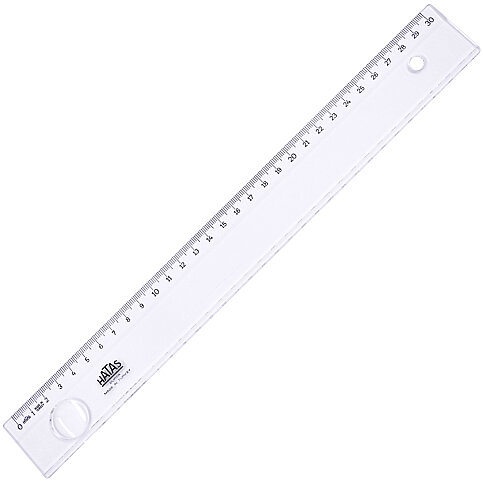 HATAS 0161 MERCEKLİ BÜRO CETVELİ 30cm - 1