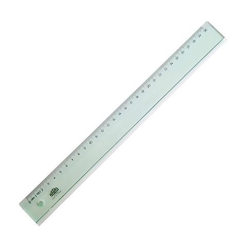 Hatas 0165 Fancy Geniş Plastik Cetveli 30cm - 1