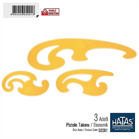 HATAS 02001 EKONOMİK PİSTOLE TAKIMI - 1