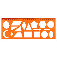 HATAS 02285 GEOMETRİK ŞABLON 25cm - HATAS