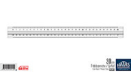 HATAS 0250 TRİBL DESİMETRE 30cm ŞEFFAF - HATAS