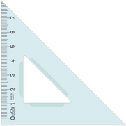 Hatas 0560 Teknik Resim Gönyesi 12Cm 45 Derece - Hatas