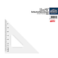 HATAS 0725 TEKNİK OKUL ÖĞRENCİ GÖNYESİ 12cm 45 DERECE - HATAS