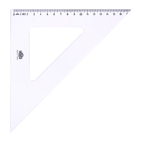 HATAS 0780 EKONOMİK ÖĞRENCİ GÖNYESİ 26cm 45 DERECE - 1