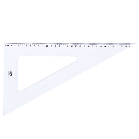 HATAS 0790 EKONOMİK ÖĞRENCİ GÖNYESİ 32cm 60 DERECE - 1