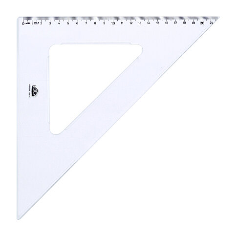 HATAS 0800 EKONOMİK ÖĞRENCİ GÖNYESİ 32cm 45 DERECE - 1