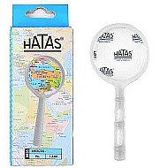 HATAS 0838 PLASTİK ÇERÇEVELİ BÜYÜTEÇ 90mm - HATAS