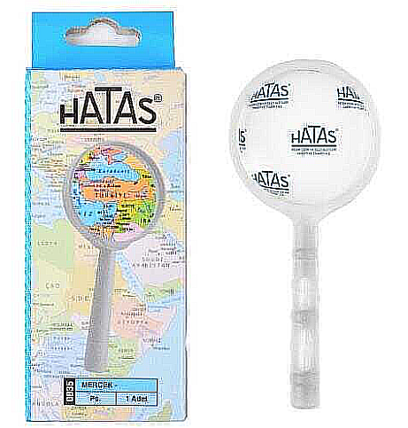 HATAS 0838 PLASTİK ÇERÇEVELİ BÜYÜTEÇ 90mm - 1