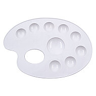 HATAS 0890 ÖĞRENCİ GODELİ RESİM PALETİ 20cm - HATAS
