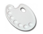 Hatas 0892 Godeli Öğrenci Büyük Boy Resim Paleti 30Cm - Hatas