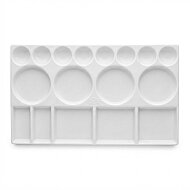 HATAS 0893 PROFESYONEL GODELİ RESİM PALETİ 27x16cm - HATAS