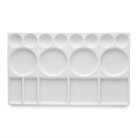 HATAS 0893 PROFESYONEL GODELİ RESİM PALETİ 27x16cm - 1