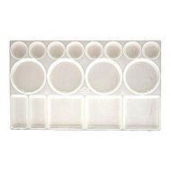HATAS 0893 PROFESYONEL GODELİ RESİM PALETİ 27x16cm - HATAS