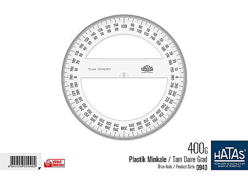HATAS 0940 PLASTİK MİNKALE 15cm 400 DERECE - 1