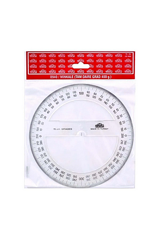 HATAS 0940 PLASTİK TAM DAİRE GRADLI 15cm - 2