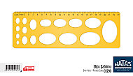 HATAS 02280 ELİPS ŞABLONU - HATAS