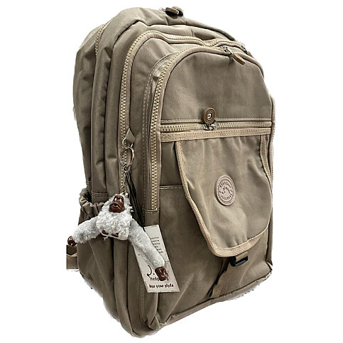 HEDGEBAG HB235 KIRINKIL KAPAKLI SIRT ÇANTASI AÇIK VİZON (309655) - 1