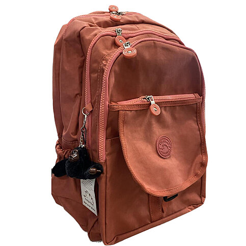 HEDGEBAG HB235 KIRINKIL KAPAKLI SIRT ÇANTASI PUDRA-MERCAN (309631) - 1
