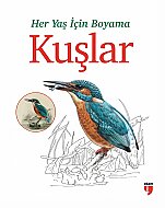 EDAM YAYINLARI KUŞLAR:HER YAŞ İÇİN BOYAMA KİTABI - EDAM YAYINLARI