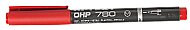 Hİ-TEXT 780MK ASETAT-CD KALEMİ M KIRMIZI - Hİ-TEXT