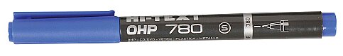Hİ-TEXT 780SM ASETAT-CD KALEMİ S MAVİ - 1