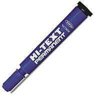Hİ-TEXT 830PBM PERMANENT MARKÖR KOLİ KALEMİ YUVARLAK UÇ MAVİ - Hİ-TEXT
