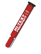 Hi-Text 830Pck Permanent Markör Koli Kalemi Kesik Uç Kırmızı - Hİ-TEXT