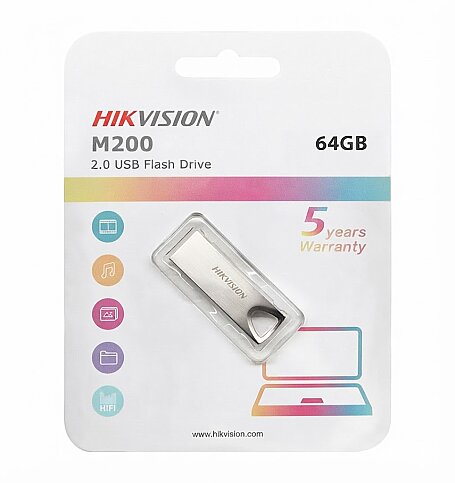 HİKVİSİON M200 FLASH BELLEK METAL 64GB 2.0 - 1