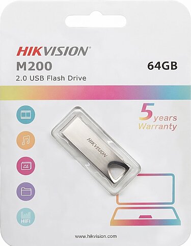 HİKVİSİON M200 FLASH BELLEK METAL 64GB 2.0 - 1