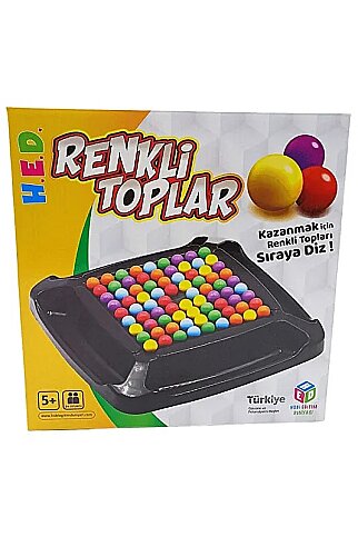 HOBİ EĞİTİM HED089 RENKLİ TOP - 1