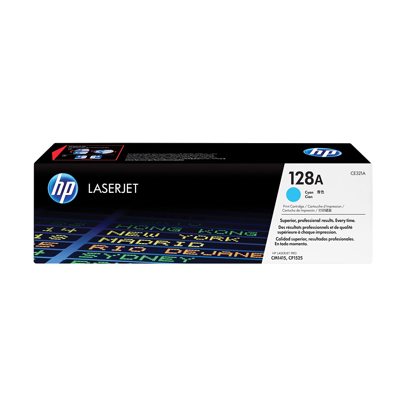 HP CE321A 128A MAVİ TONER 1300 SAYFA (CM1415FN CM1415FNW CP1525N CP1525NW)