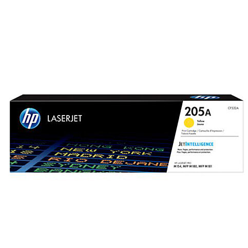Hp Cf532A 205A Sarı Toner 900 Sayfa (M154 M180 M181) - 2