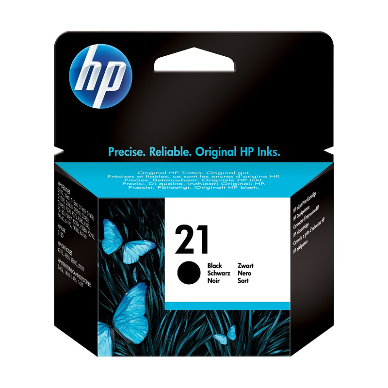 Hp C9351Ae 21 Siyah Mürekkep Kartuş 190 Sayfa (D2360 D2460 F2180 4355 1410)