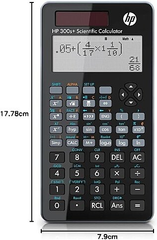 HP 300S+315 BİLİMSEL FONKSİYONLU HESAP MAKİNESİ SİYAH (HM.HP0004) - 1