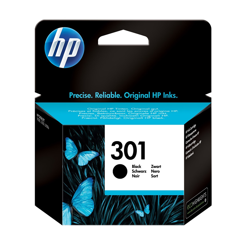 HP CH561EE 301 SİYAH MÜREKKEP KARTUŞ 190 SAYFA (DESKJET1000 2000 3000 1510)