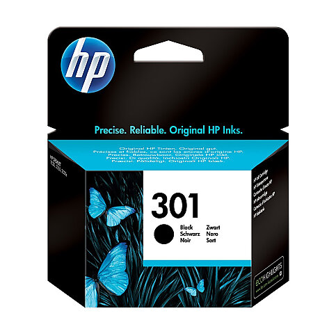 HP CH561EE 301 SİYAH MÜREKKEP KARTUŞ 190 SAYFA (DESKJET1000 2000 3000 1510) - 1