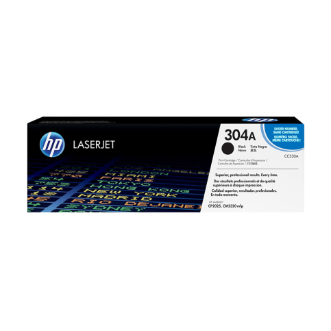 Hp Cc530A 304A Siyah Toner 3500 Sayfa (Cp2025) - 1